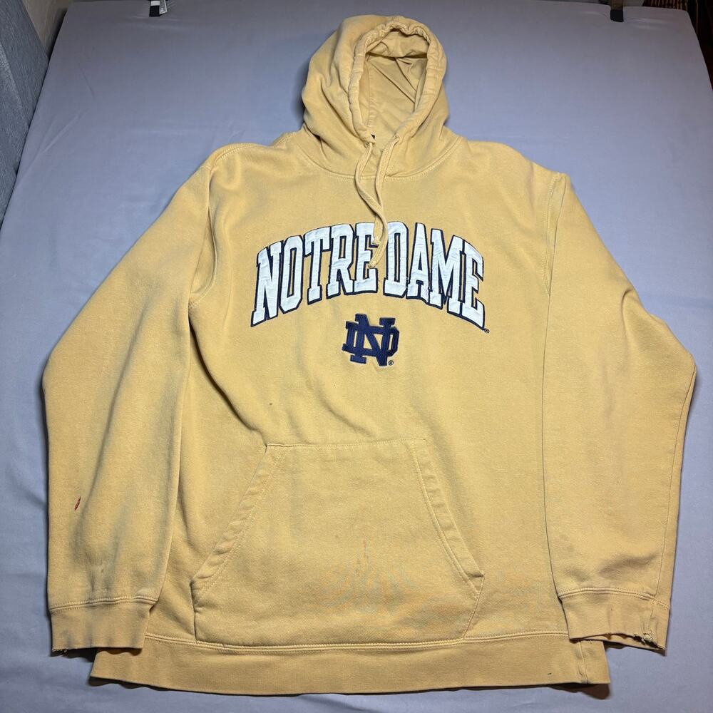 Notre dame university fighting irish hooded sweatshirt